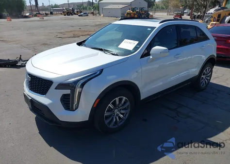 2023 Cadillac Xt4 Awd Sport from USA, damaged, VIN 1GYFZFR49PF104559